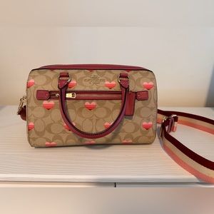 Coach Rowan Hearts Satchel